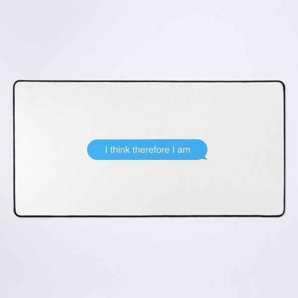 Item preview, Positive quote - I think therefore I am designed and sold by Nilima Bano ⭐⭐⭐⭐.