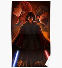 Póster SasuSaku Star Wars AU