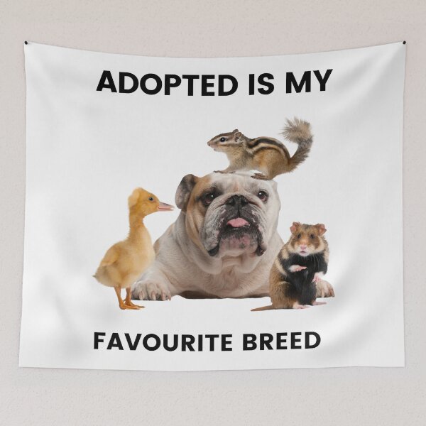 Item preview, Adoptado es mi raza favorita designed and sold by ArtistsZone.