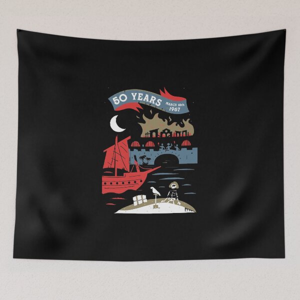 Item preview, Pirates of the Caribbean 50th Anniversary by Rob Yeo - WDWNT.com designed and sold by HamzaZijlmans.