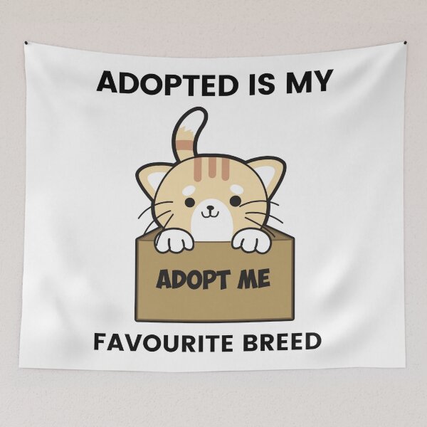 Item preview, Adoptado es mi raza favorita designed and sold by ArtistsZone.