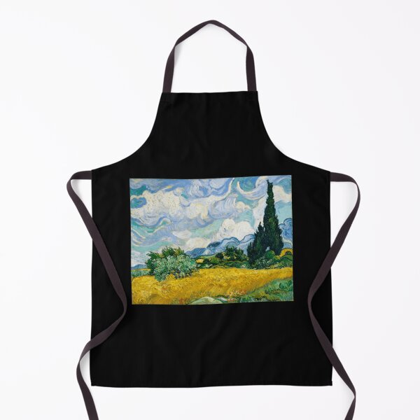 Item preview, Wheat Field with Cypresses (1889) Classic . designed and sold by tornerkanuan.
