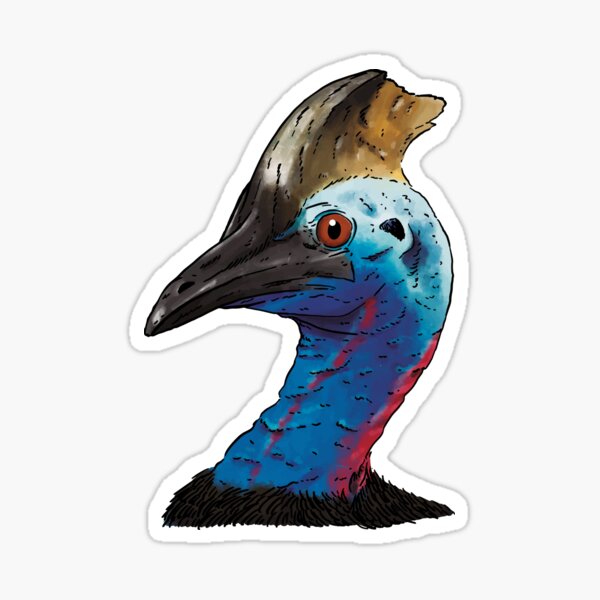 Item preview, cassowary bird designed and sold by DerSenat.