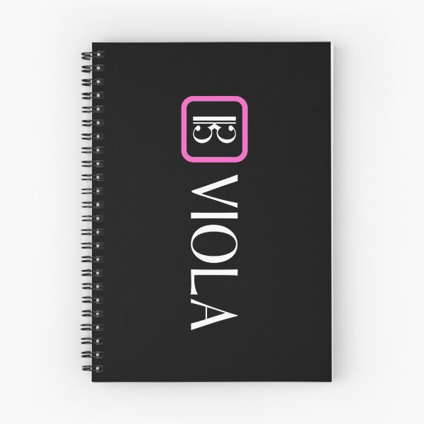Item preview, Viola: Alto Clef (Pink) designed and sold by Jared Davies.