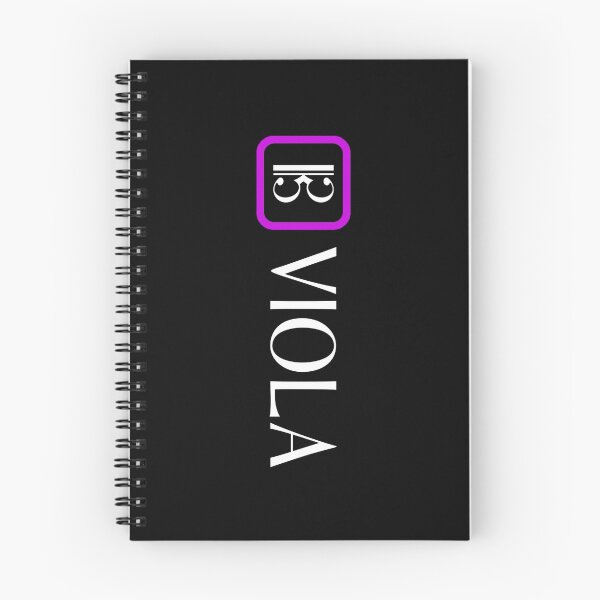 Item preview, Viola: Alto Clef (Purple) designed and sold by Jared Davies.
