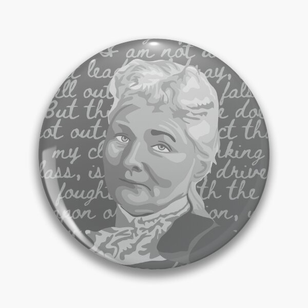 Item preview, Mother Jones Portrait and Quote designed and sold by Unhinged Heather.