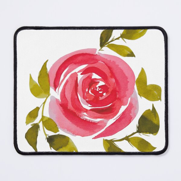 Item preview, Beautiful Watercolor Blooming Rose designed and sold by MandyRosko.