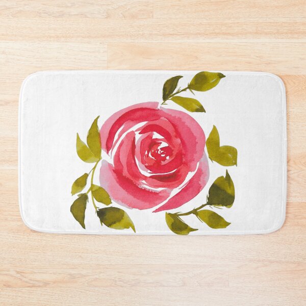 Item preview, Beautiful Watercolor Blooming Rose designed and sold by MandyRosko.