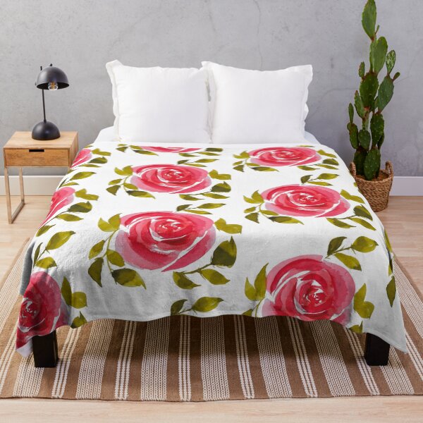 Item preview, Beautiful Watercolor Blooming Rose designed and sold by MandyRosko.