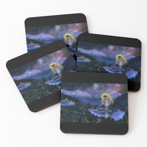Item preview, Laxmi Narayan On Akshaya Tritiya In Dream World Canvas Print designed and sold by burmanybmorg.