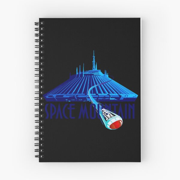 Item preview, Space Mountain Retro Style - Navy Blue Text designed and sold by HamzaZijlmans.