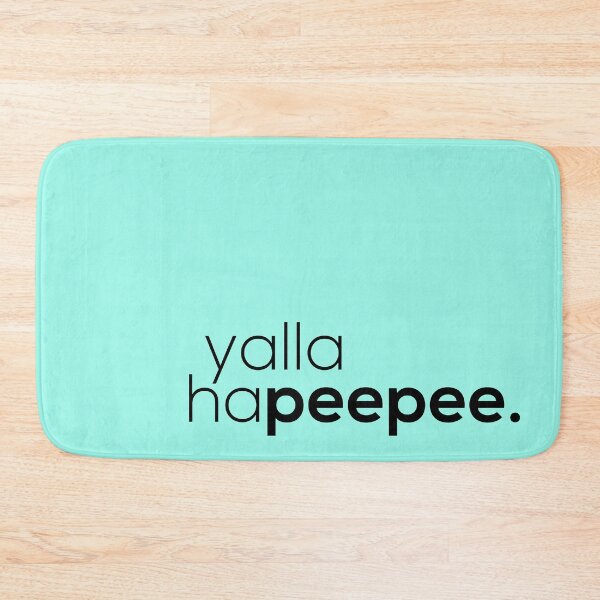 Item preview, Yalla Hapeepee - Yalla Habibi Arabic , My Love , Habibti , Islamic , Halal , Wife husband Gift , Tee designed and sold by The Patootoos.