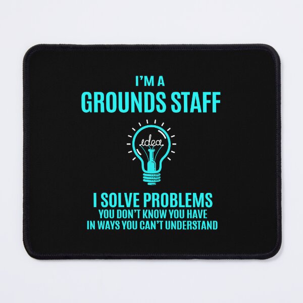 Item preview, Grounds Staff T Shirt - I Solve Problems Gift Item Tee designed and sold by watkinsmat.