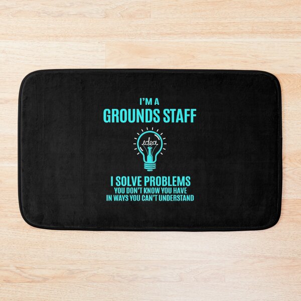 Item preview, Grounds Staff T Shirt - I Solve Problems Gift Item Tee designed and sold by watkinsmat.