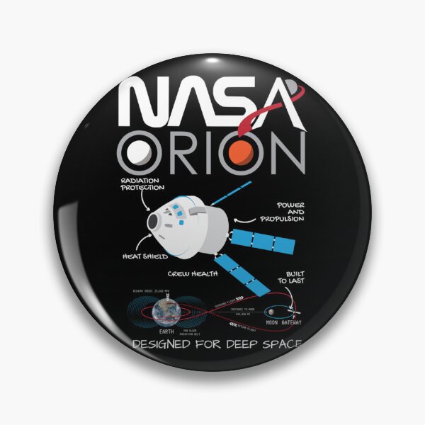 Item preview, Orion Spacecraft System Schematics Artemis Lunar Mission  Classic . designed and sold by morphykiswop.