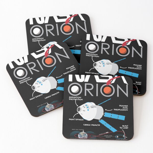 Item preview, Orion Spacecraft System Schematics Artemis Lunar Mission  Classic . designed and sold by morphykiswop.