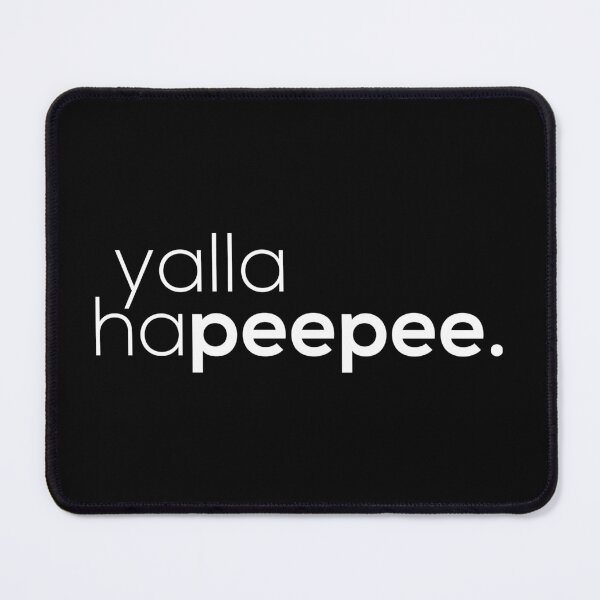 Item preview, Yalla Hapeepee - Yalla Habibi Arabic , My Love , Habibti , Islamic , Halal , Wife husband Gift , Tee designed and sold by The Patootoos.