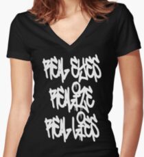 RERRLw Women's Fitted V-Neck T-Shirt