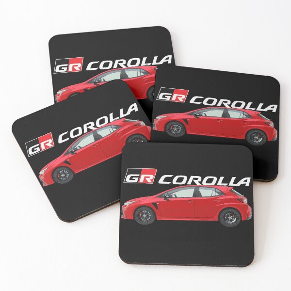 Item preview, jdm Supersonic Red  GR Corolla hot hatch designed and sold by cowtownCOWBOY.