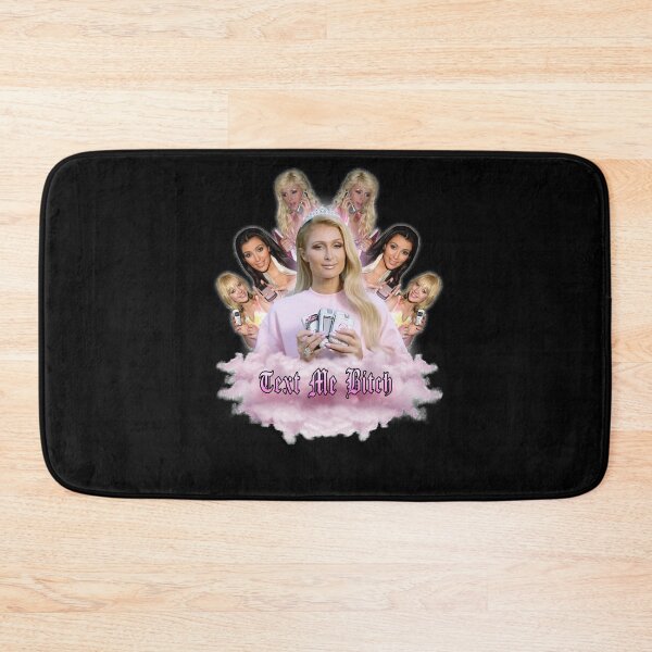 Item preview, Funny Gift Paris Hilton Text Me Btch Classic Fan designed and sold by Deionchristians.