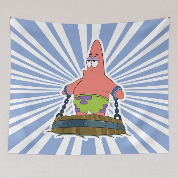 Item preview, Patrick Chained to Barrel designed and sold by GhostWrench.