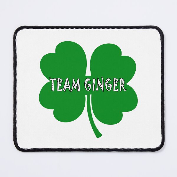 Item preview, Team Ginger Green Clover Leaf designed and sold by Tiziza.