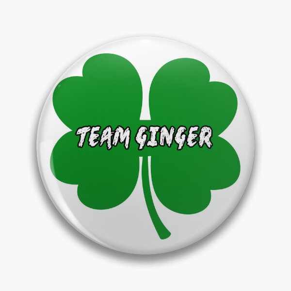 Artikelvorschau, Team Ginger Green Clover Leaf entworfen und verkauft von Tiziza.