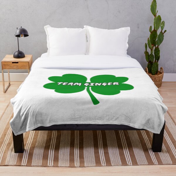 Item preview, Team Ginger Green Clover Leaf designed and sold by Tiziza.