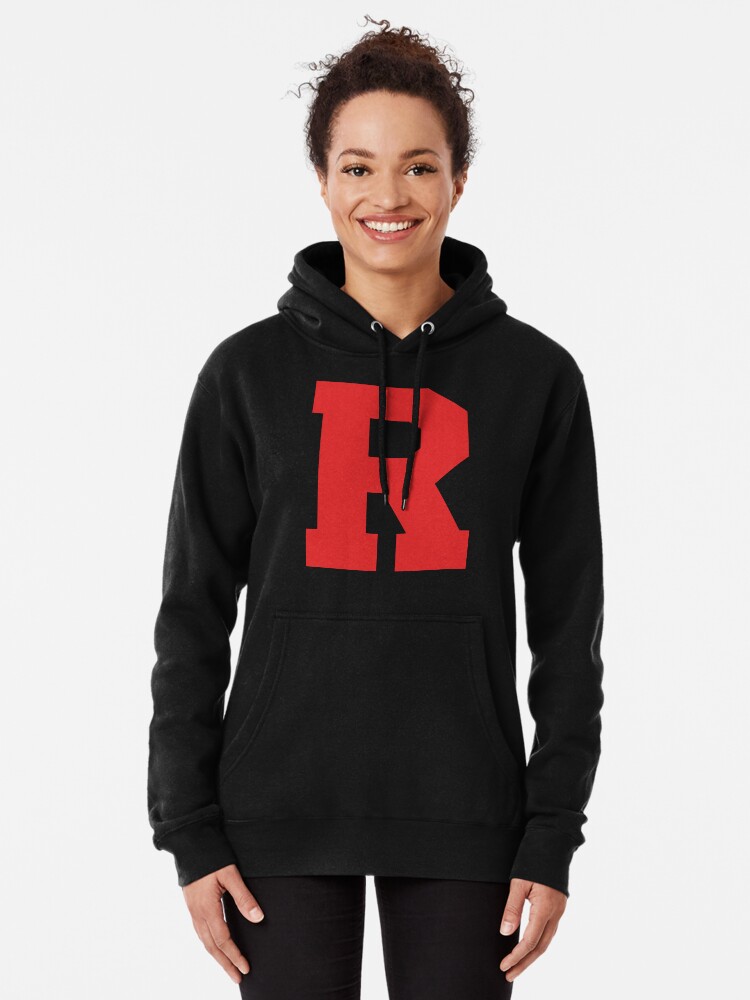 Alphabet Red R Sports letter R Pullover Hoodie for Sale by TheCultStuff Redbubble