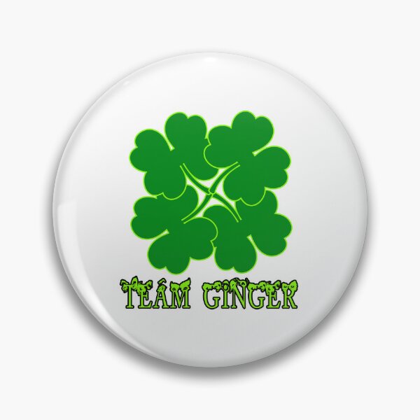 Artikelvorschau, Team Ginger Green Clover Leaf entworfen und verkauft von Tiziza.