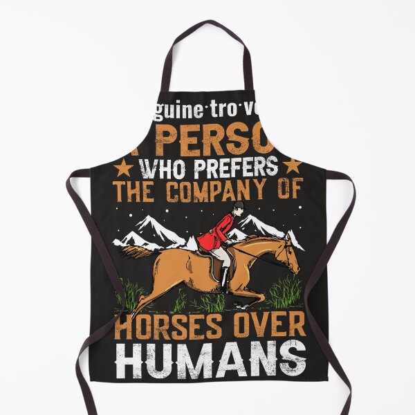 Item preview, A Person The Company Of Horses Over Humans designed and sold by RED FIR.