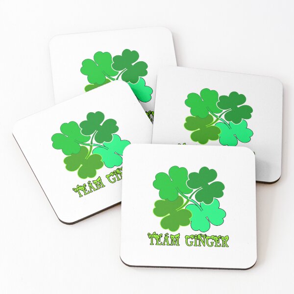Item preview, Team Ginger Green Clover Leaf designed and sold by Tiziza.