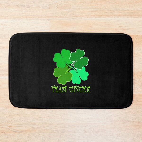 Item preview, Team Ginger Green Clover Leaf designed and sold by Tiziza.