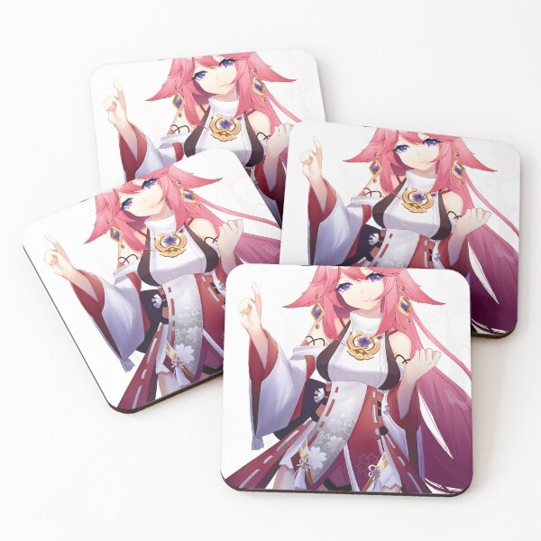 Item preview, Yae Miko Genshin Impact Drawing For Otaku designed and sold by zskasherman.