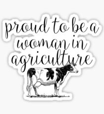 Women in Agriculture Sticker