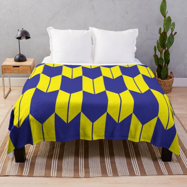 Item preview, Trapezoid Tessellation | Pattern | Navy and Yellow designed and sold by rsty11.