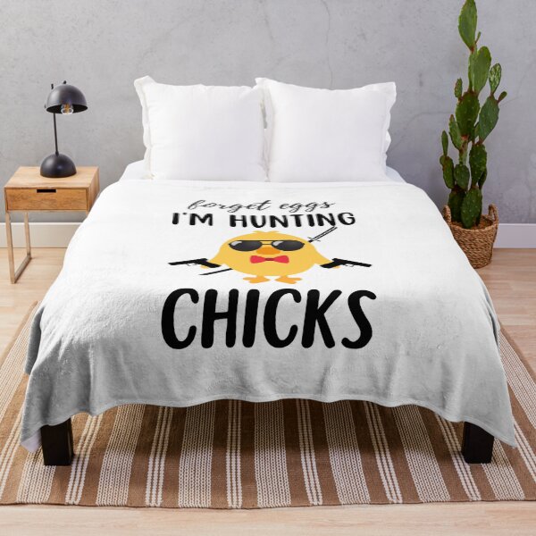 Item preview, Forget Eggs I’m Hunting Chicks designed and sold by HolyWater SHOP.