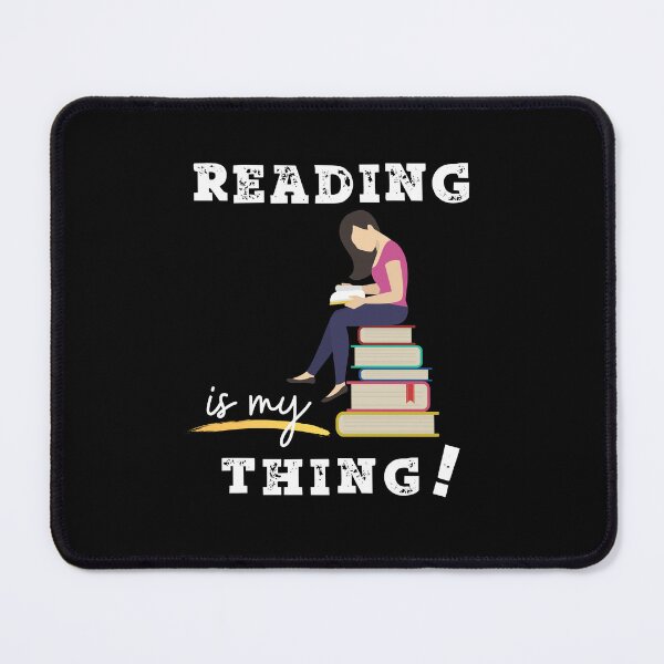 Item preview, Reading is my thing! - For the book lover. designed and sold by dandeklerk.