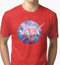 Pastellnebel Nasa Logo Vintage T-Shirt