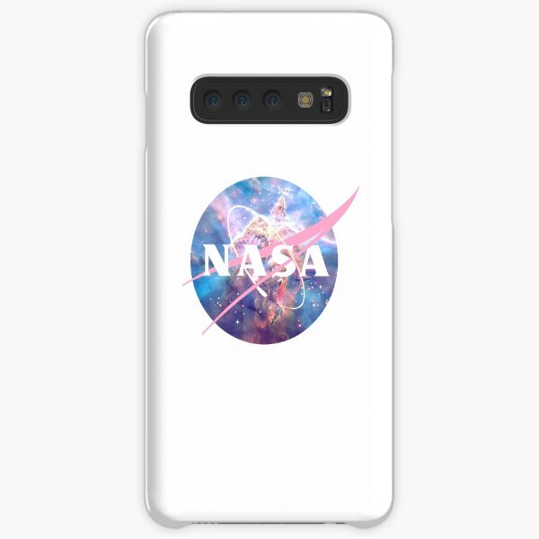 Pastel Nebula Nasa Logo Samsung Galaxy Snap Case