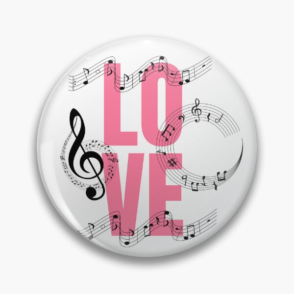 Item preview, Love - Musical Notes - No. 9 designed and sold by Henk GoGo T-Shirts ⭐️⭐️⭐️⭐️⭐️.