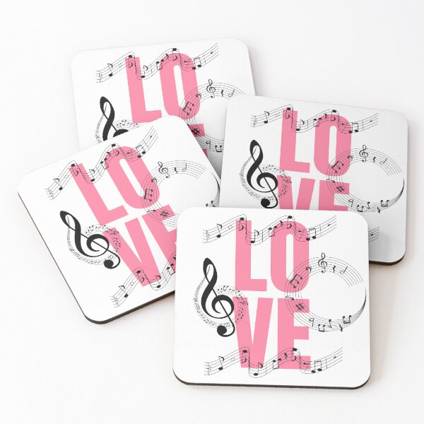 Item preview, Love - Musical Notes - No. 9 designed and sold by Henk GoGo T-Shirts ⭐️⭐️⭐️⭐️⭐️.