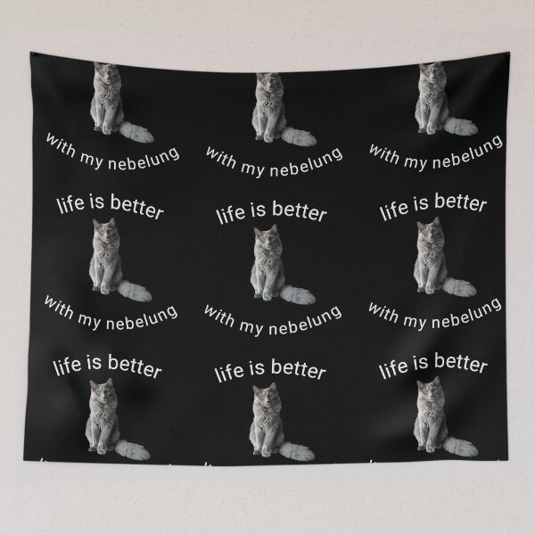 Item preview, Life is better with my nebelung  designed and sold by NGstil.