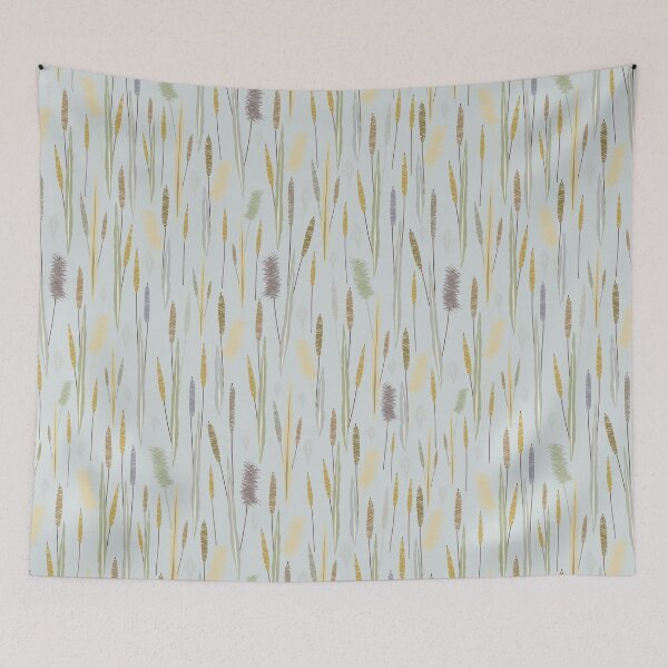 Item preview, Grasses and Reeds - Calm Pattern designed and sold by anzelas.