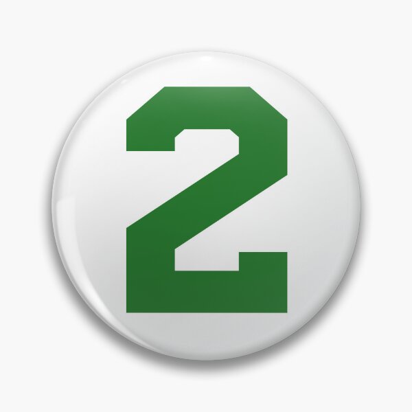 Item preview, Number 2, Green two, Sports number 2 designed and sold by TheCultStuff.