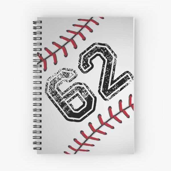 Item preview, Baseball ball number 62, sixty two designed and sold by TheCultStuff.