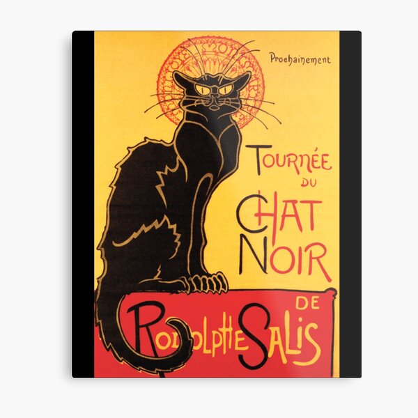 Chat Noir Metal Prints Redbubble