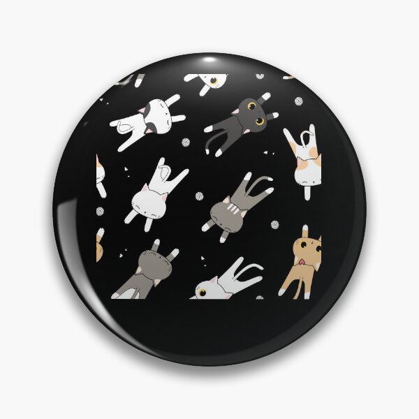 Item preview, funny Cat Lovers Psychology beautiful cartoon colorful seamless pattern  designed and sold by linzhsantosf.