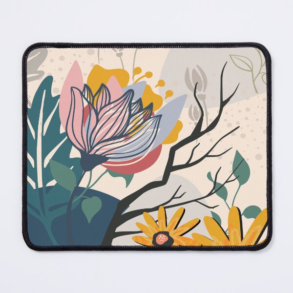 Item preview, Abstract Colourful Flowers 20 designed and sold by simplydesignart.