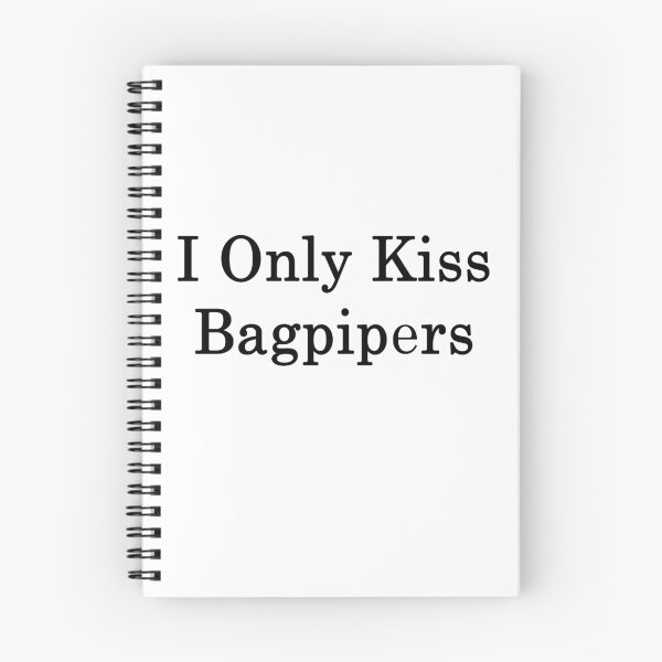 Item preview, I Only Kiss Bagpipers  designed and sold by supernova23.